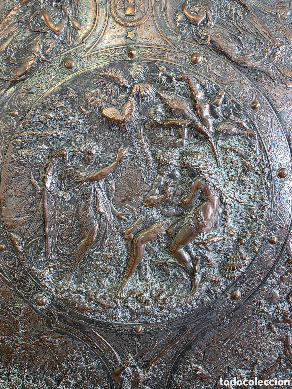 Otros objetos de arte: ESCUDO PLATEADO DE ELKINGTON - Foto 9