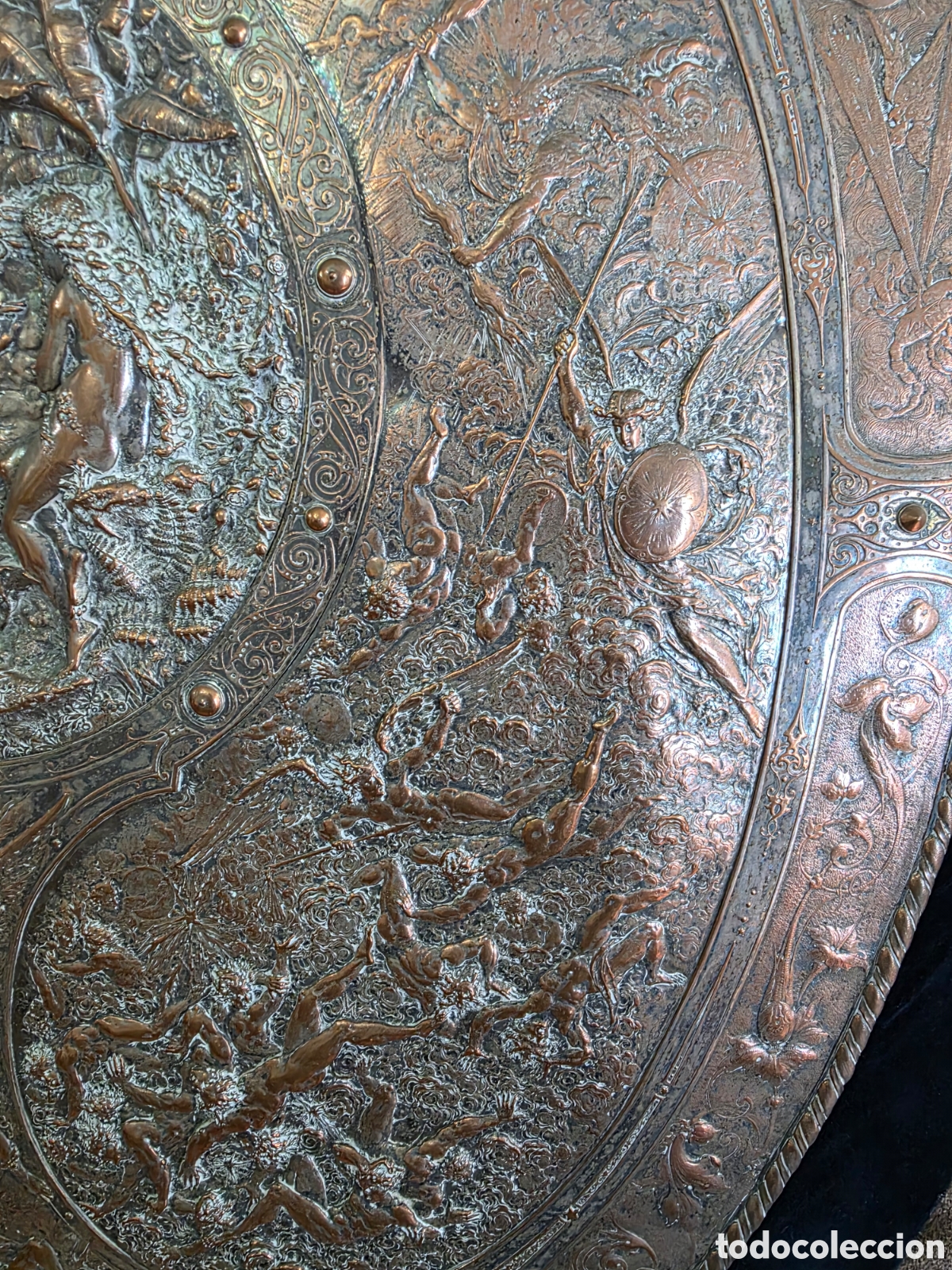 Otros objetos de arte: ESCUDO PLATEADO DE ELKINGTON - Foto 10