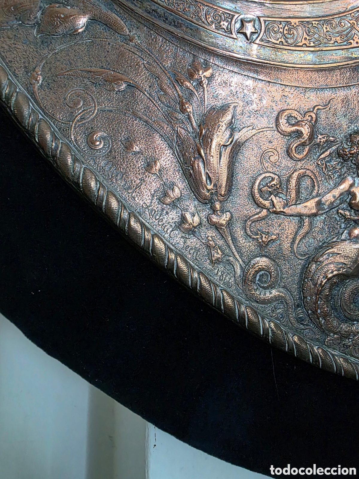 Otros objetos de arte: ESCUDO PLATEADO DE ELKINGTON - Foto 13