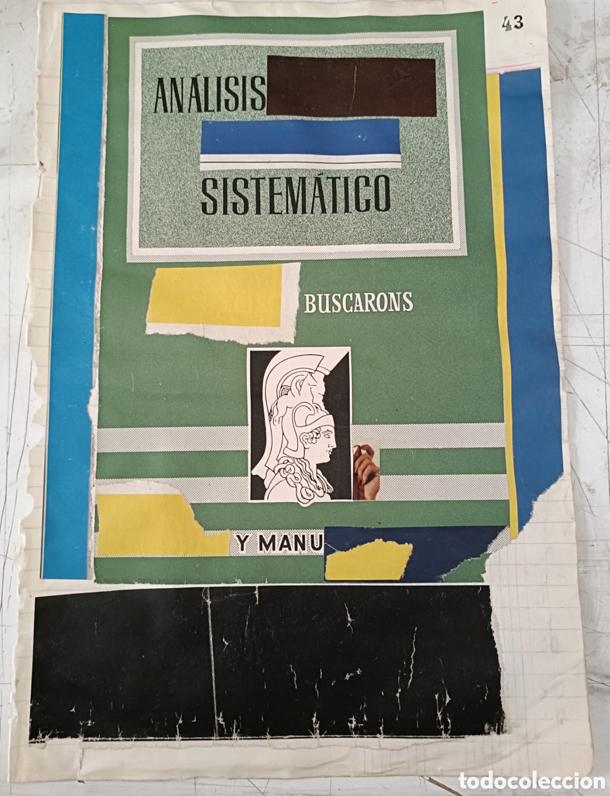 Otros objetos de arte: Collage sobre papel directo del artista - Foto 1