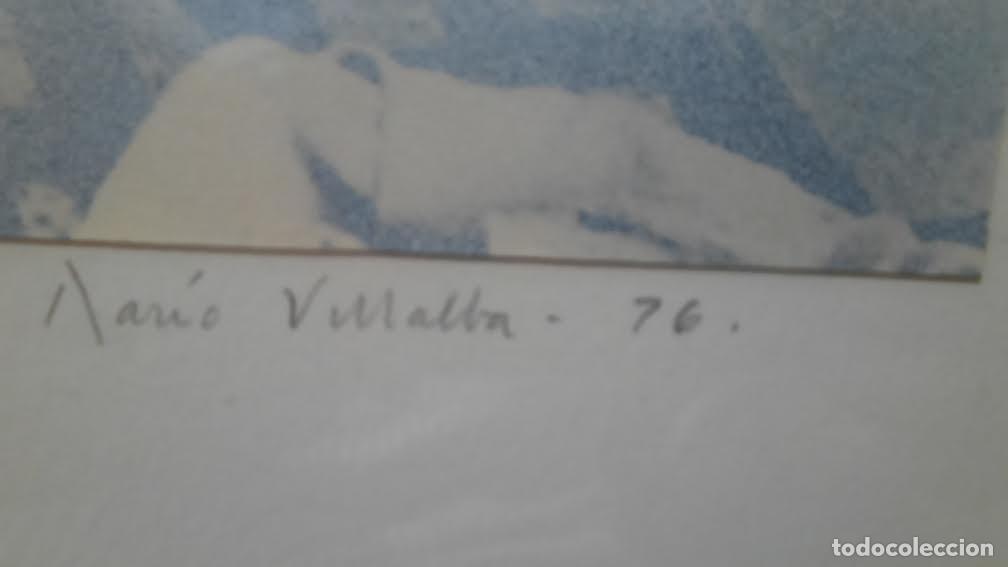 Otros objetos de arte: Tr&iacute;ptico original de Dar&iacute;o Villalba (1939-2018) - Foto 3