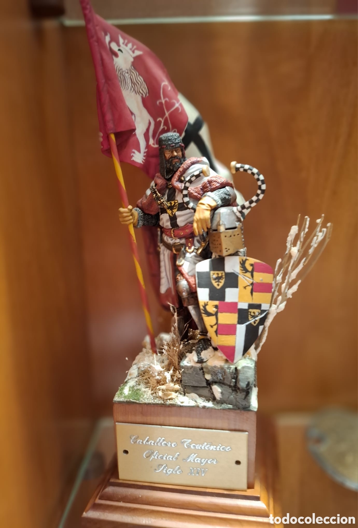 Otros objetos de arte: Caballero teut&oacute;nico. German knight. Soldado. - Foto 1