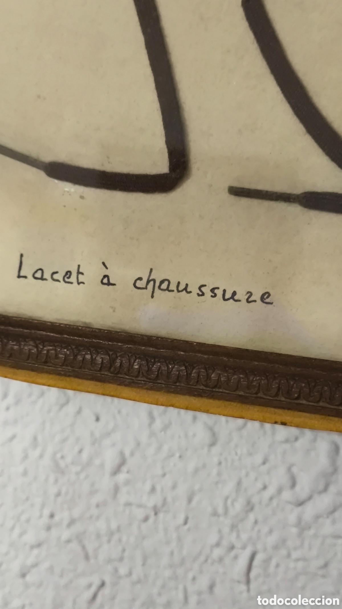 Otros objetos de arte: Lacet &agrave; chaussure Arte objetual (assemblage) 1953 - Foto 8