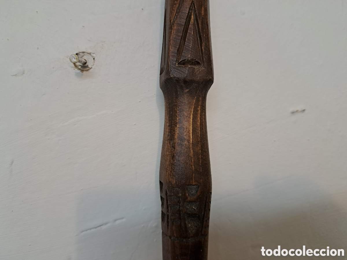 Otros objetos de arte: Antiguo baston napolitano - Foto 9