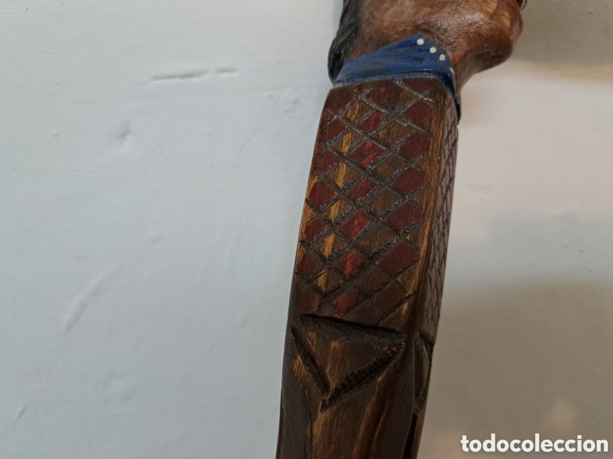 Otros objetos de arte: Antiguo baston napolitano - Foto 10