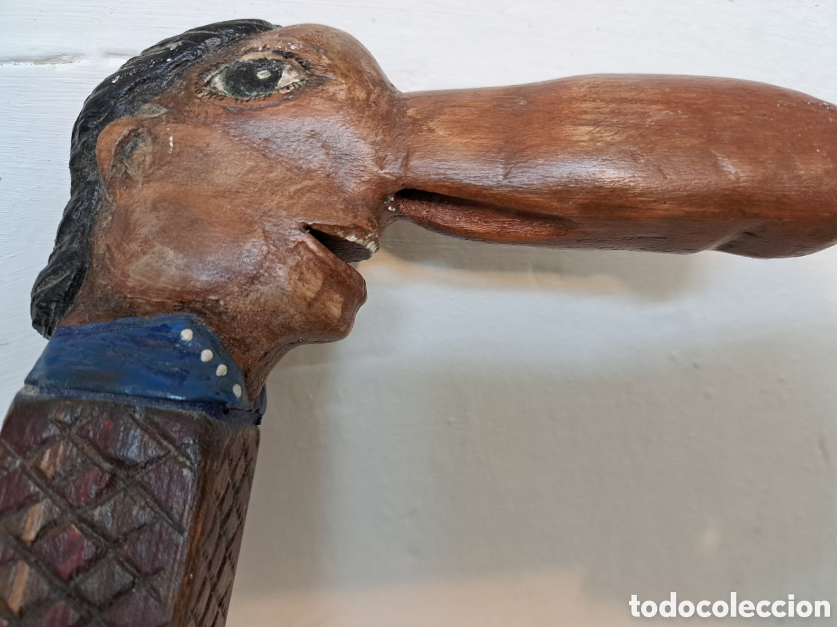 Otros objetos de arte: Antiguo baston napolitano - Foto 11