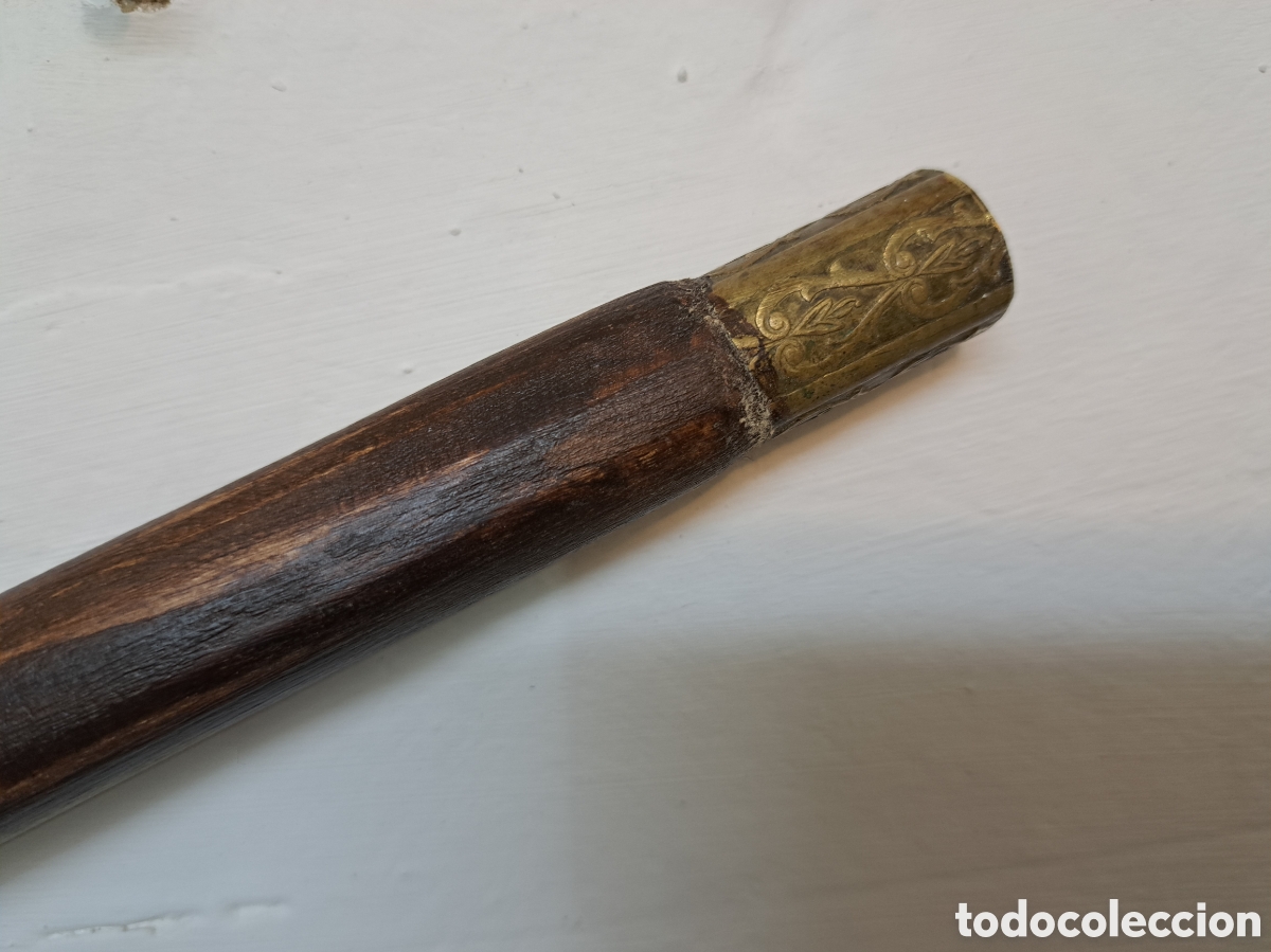 Otros objetos de arte: Antiguo baston napolitano - Foto 12