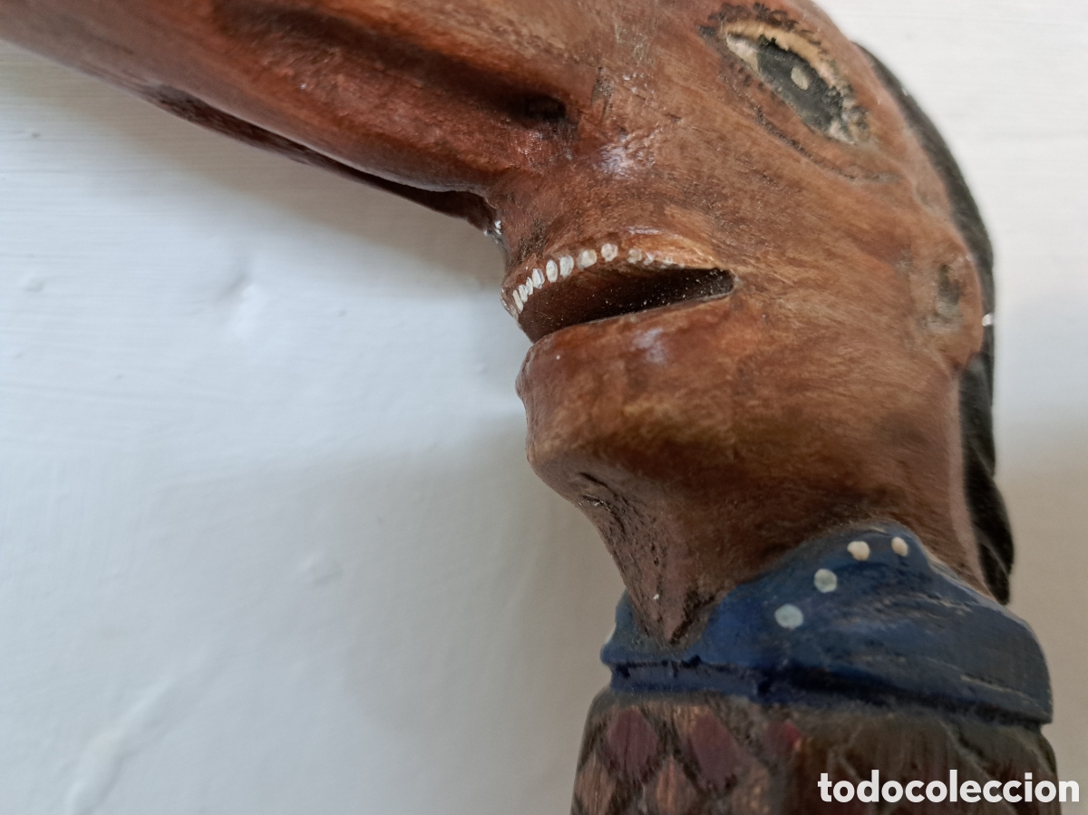 Otros objetos de arte: Antiguo baston napolitano - Foto 13