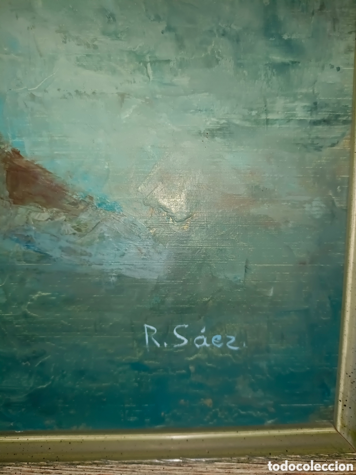 Otros objetos de arte: Cuadro oleo imprecionista. - Foto 2