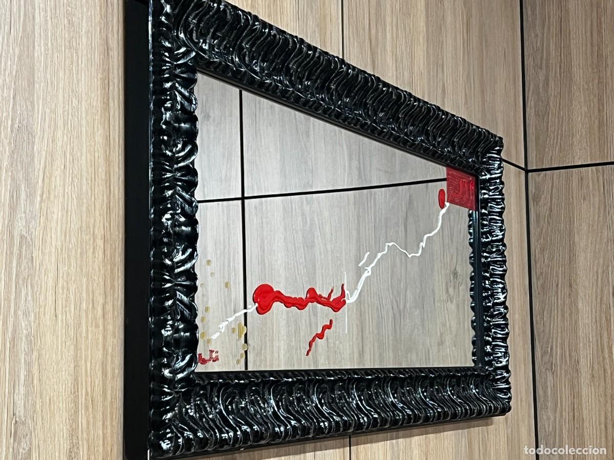 Otros objetos de arte: Espejo decorativo abstracto - Foto 1