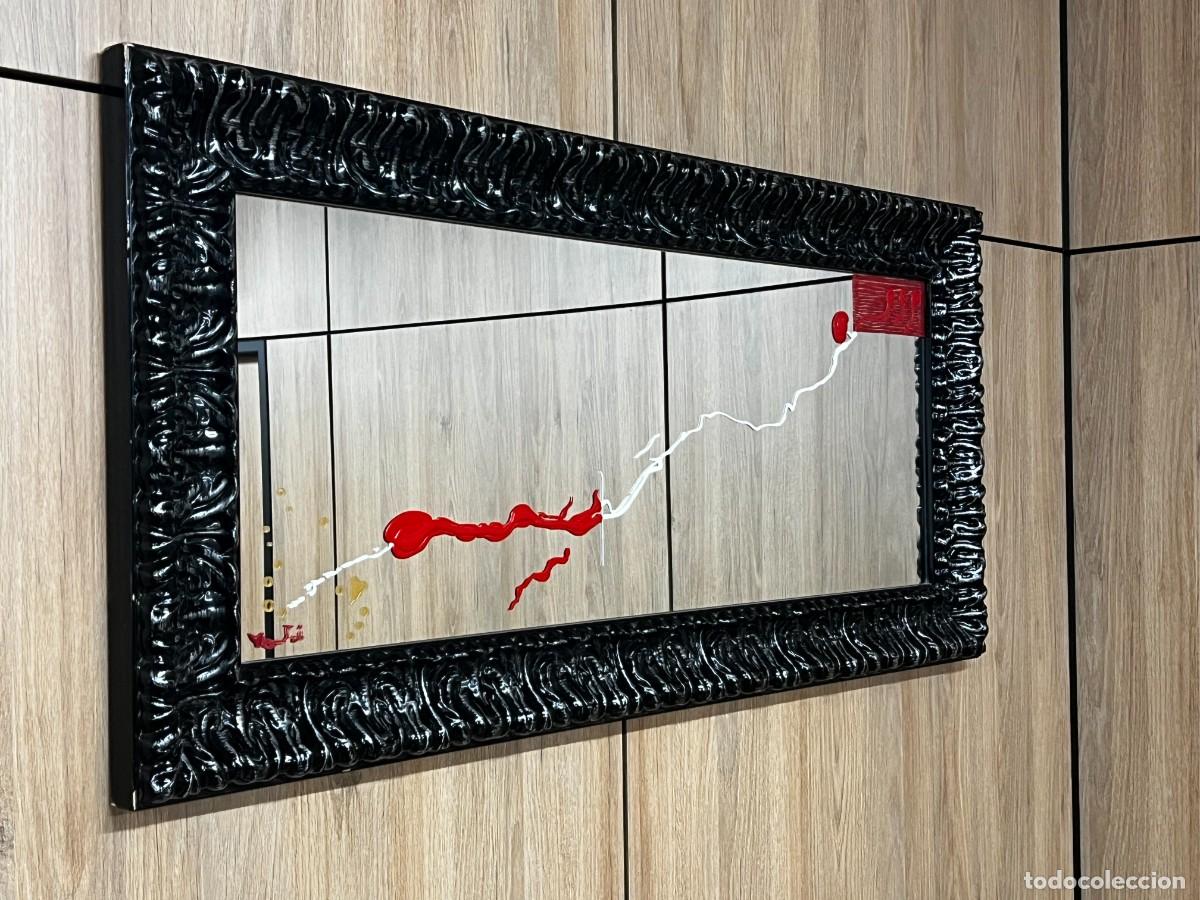 Otros objetos de arte: Espejo decorativo abstracto - Foto 3