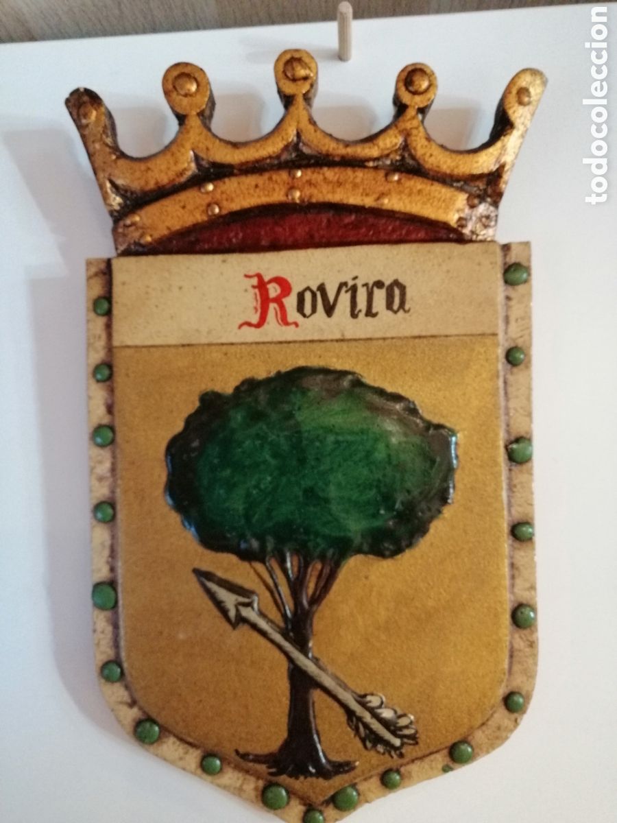 Otros objetos de arte: Escudo Her&aacute;ldico Rovira - Foto 1