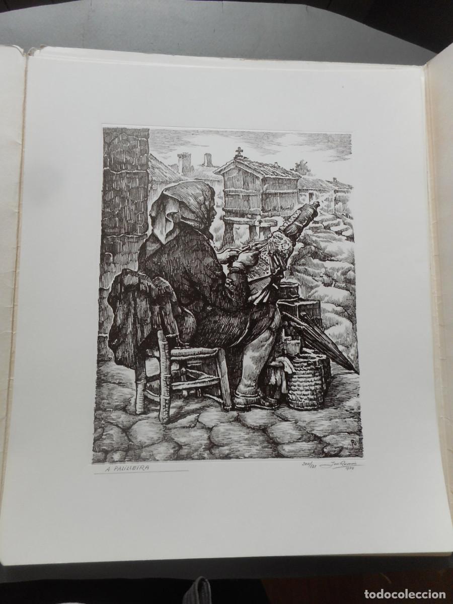 Other art objects: Jose Ram&oacute;n - Dibuxos da nosa terra , A palilleira, firmado a mano y numerado (31/300), 1982