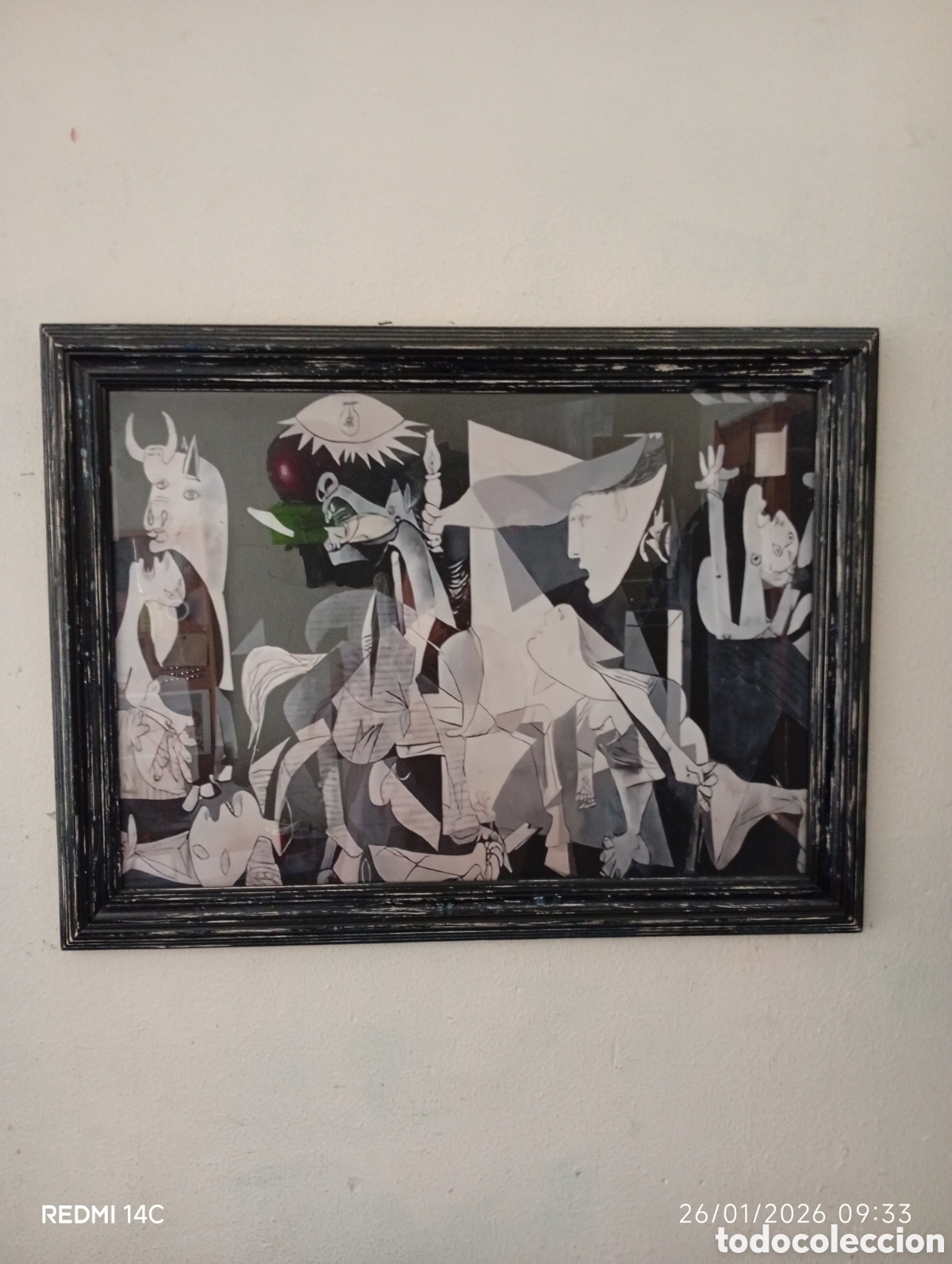 Otros objetos de arte: Cuadro picaso Guernica,muy - Foto 2