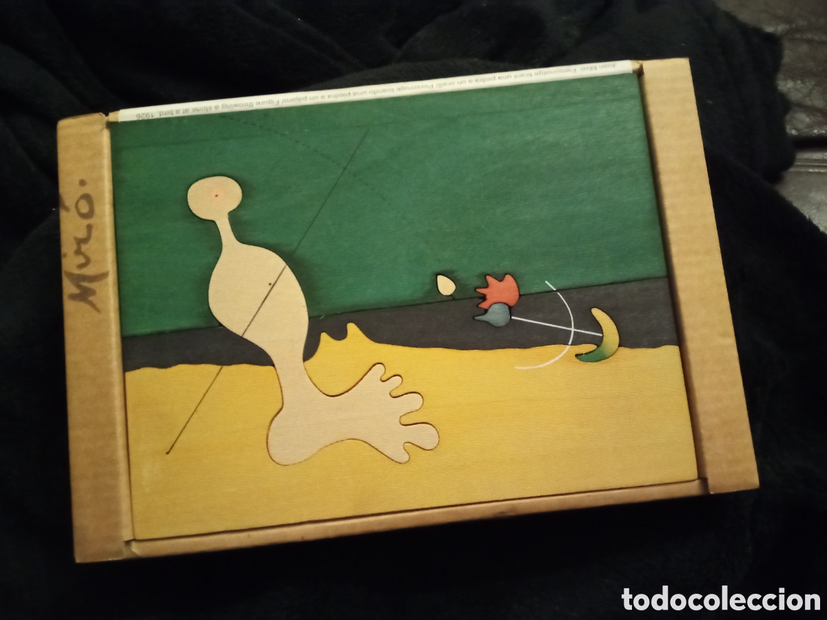 Otros objetos de arte: Original rompecabezas de madera, Fundaci&oacute;n Joan Mir&oacute; - Foto 2