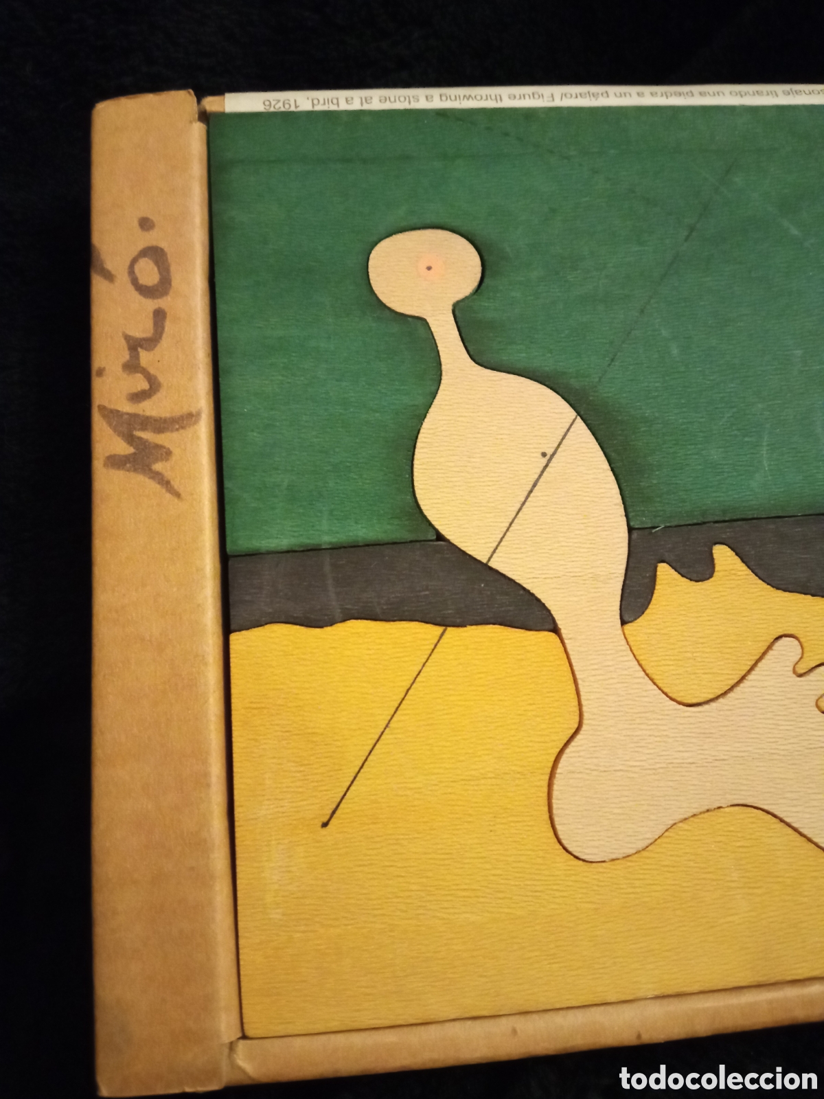Otros objetos de arte: Original rompecabezas de madera, Fundaci&oacute;n Joan Mir&oacute; - Foto 4
