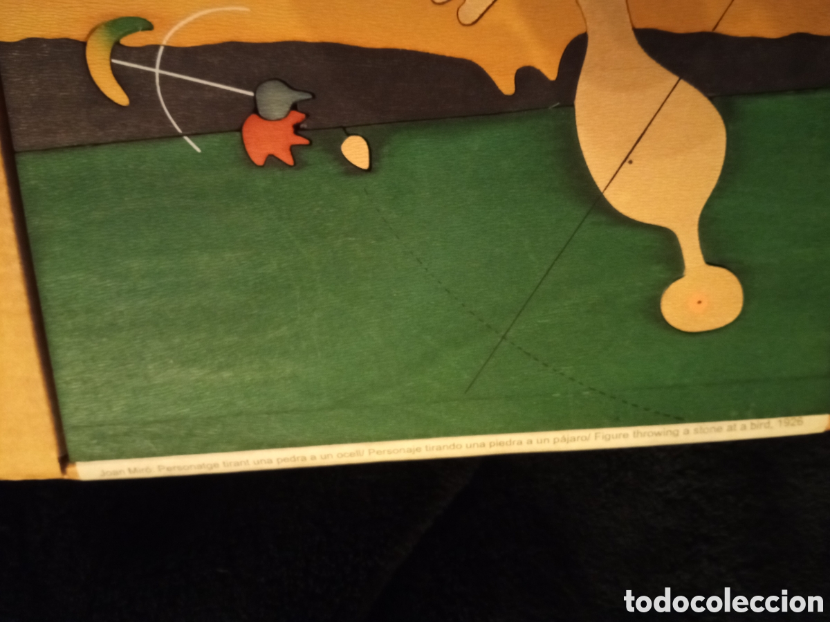 Otros objetos de arte: Original rompecabezas de madera, Fundaci&oacute;n Joan Mir&oacute; - Foto 5