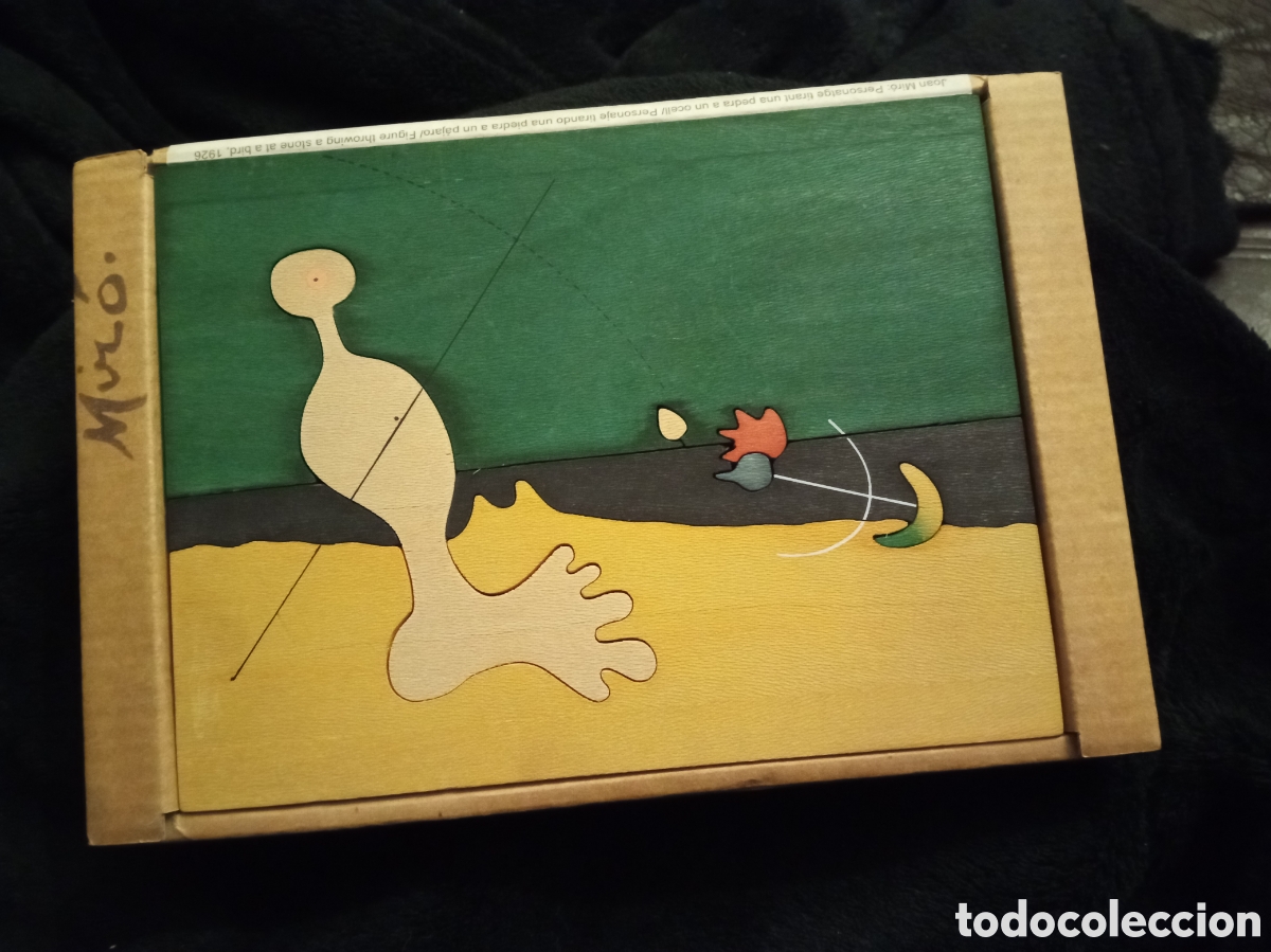 Otros objetos de arte: Original rompecabezas de madera, Fundaci&oacute;n Joan Mir&oacute; - Foto 1