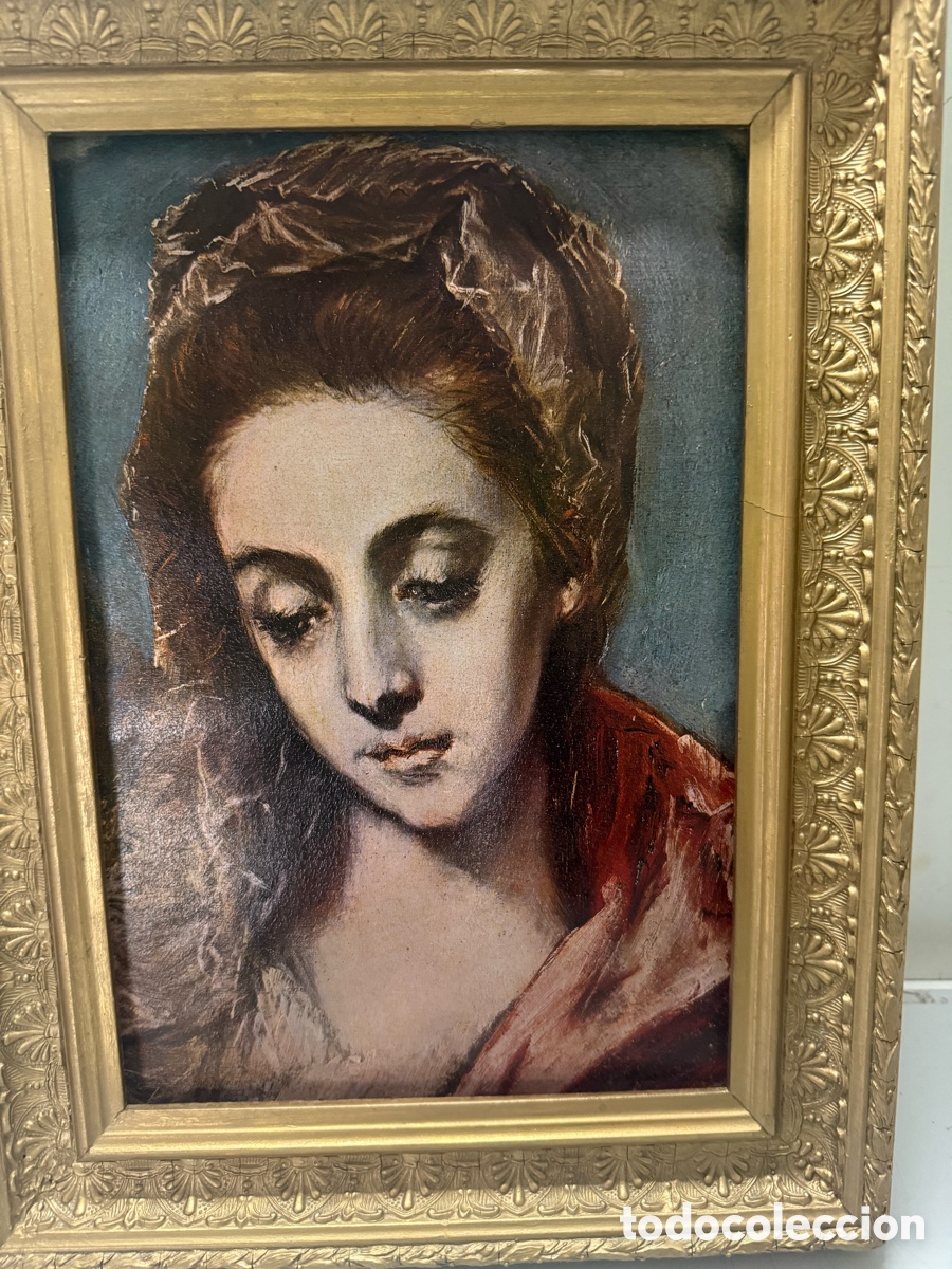 Otros objetos de arte: Cuadro r&eacute;plica del Greco - Foto 2