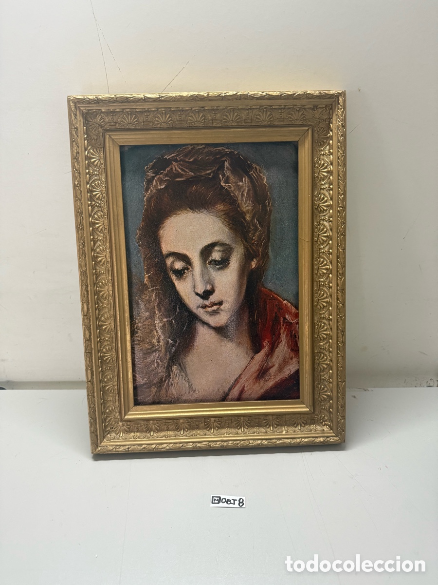 Otros objetos de arte: Cuadro r&eacute;plica del Greco - Foto 1