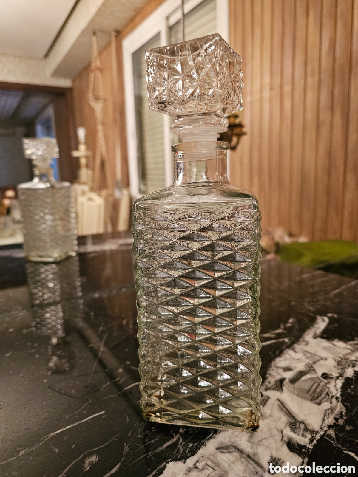 Otros objetos de arte: Licorera Cristal Tallado - Foto 1