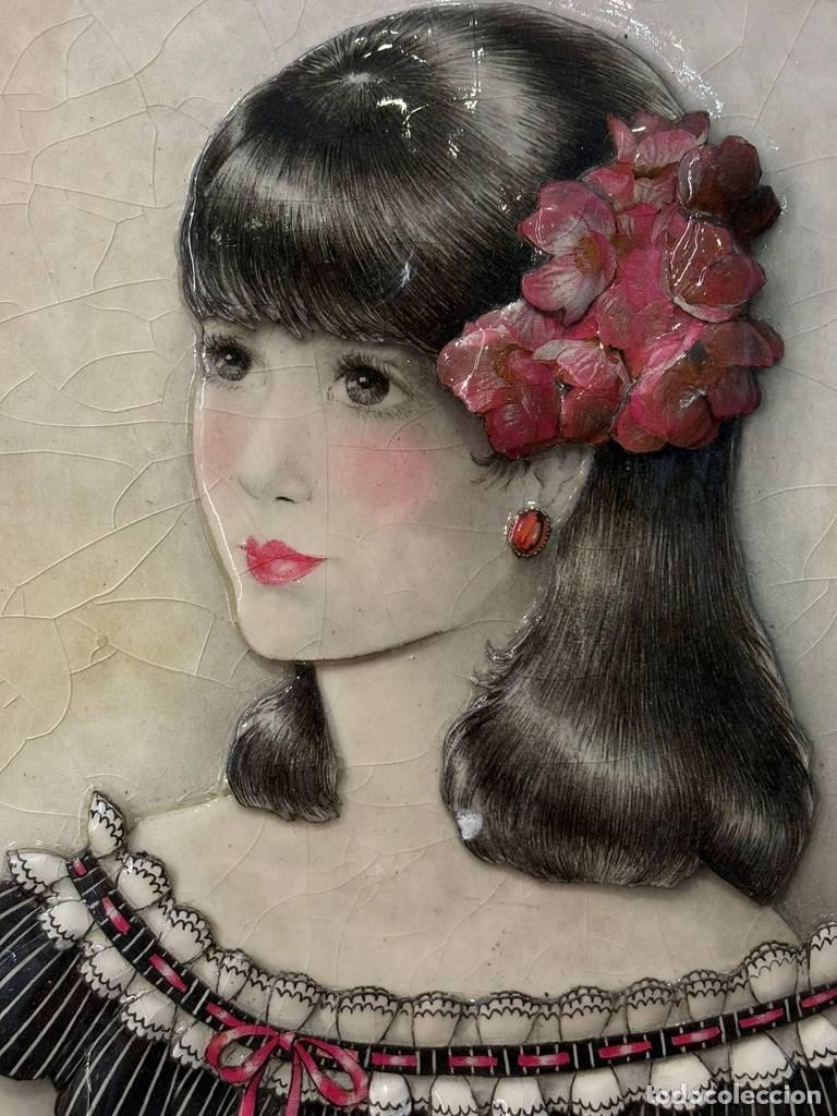 Otros objetos de arte: CUADRO DE MUJER..... - Foto 4