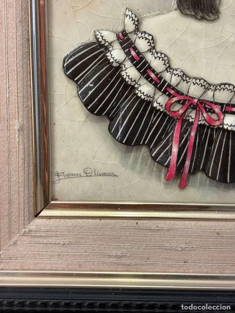 Otros objetos de arte: CUADRO DE MUJER..... - Foto 5