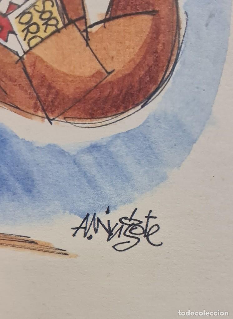 Otros objetos de arte: Lamina numerada serie Cruz Roja Mingote - Foto 5