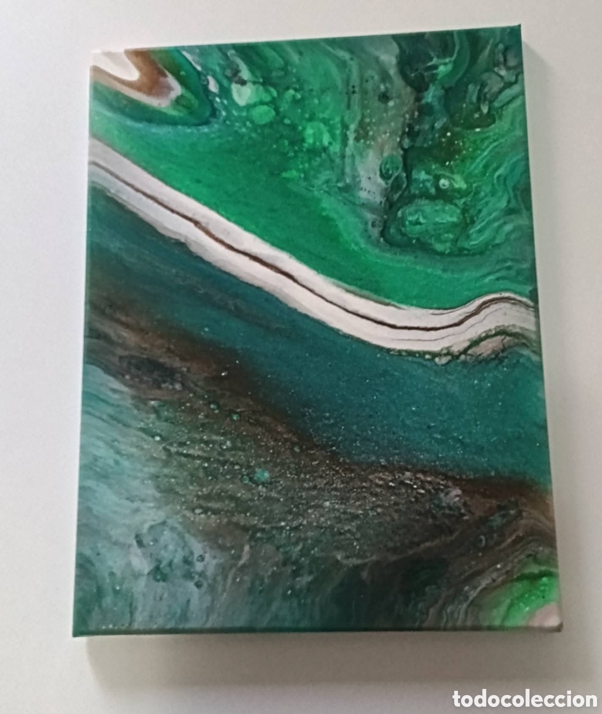 Otros objetos de arte: Cuadro abstracto de acr&iacute;lico sobre lienzo - Foto 1