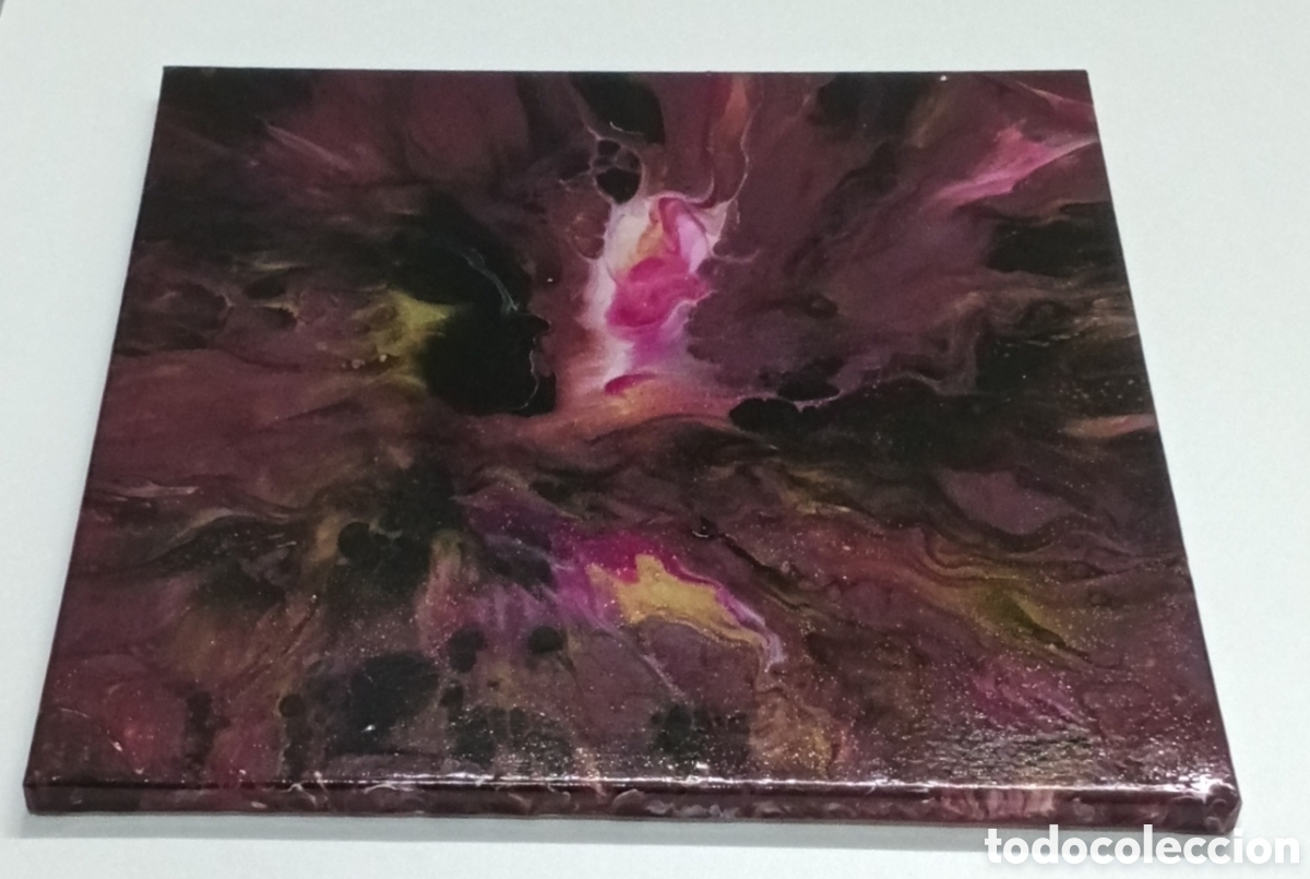 Otros objetos de arte: Cuadro abstracto de acr&iacute;lico sobre lienzo - Foto 1