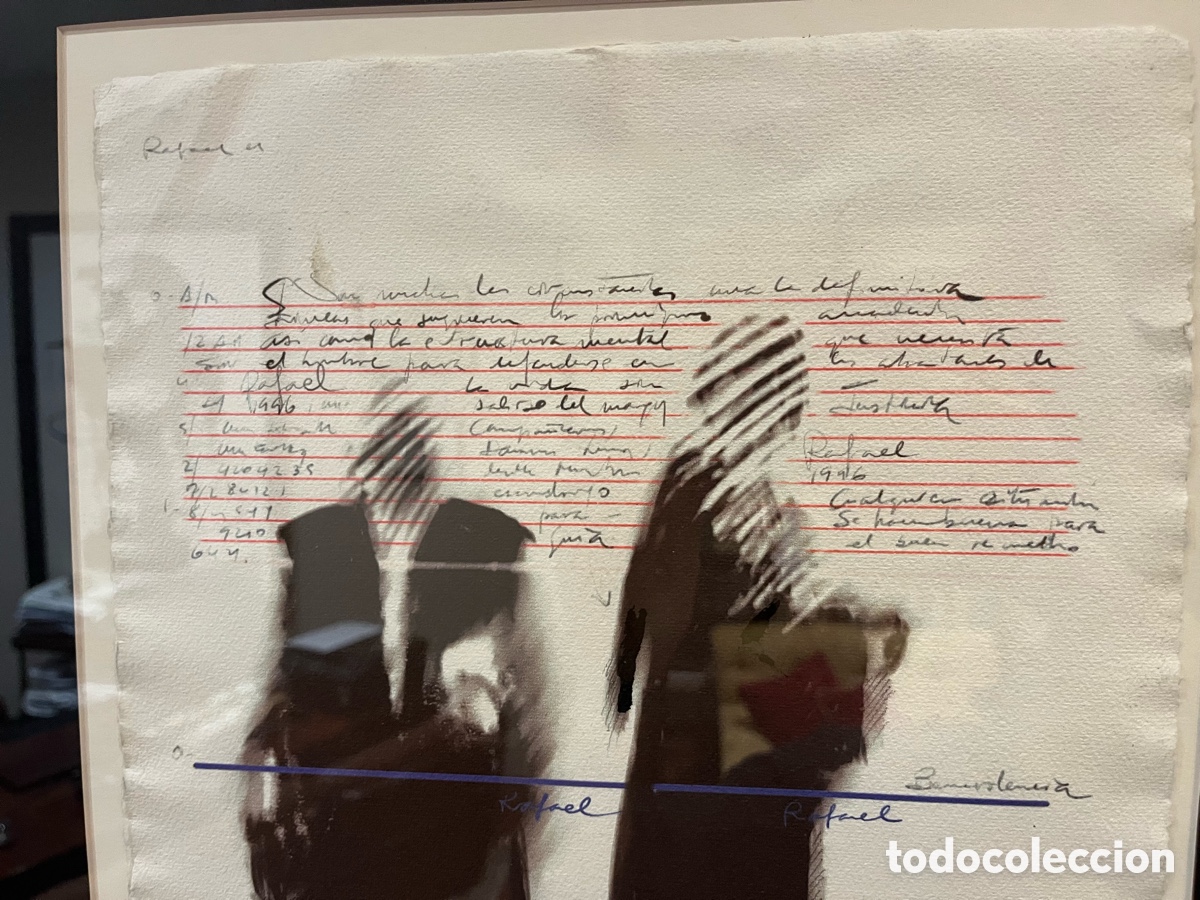 Otros objetos de arte: L&aacute;mina &ldquo;Rafaeles&rdquo; de Echegoien - Foto 2
