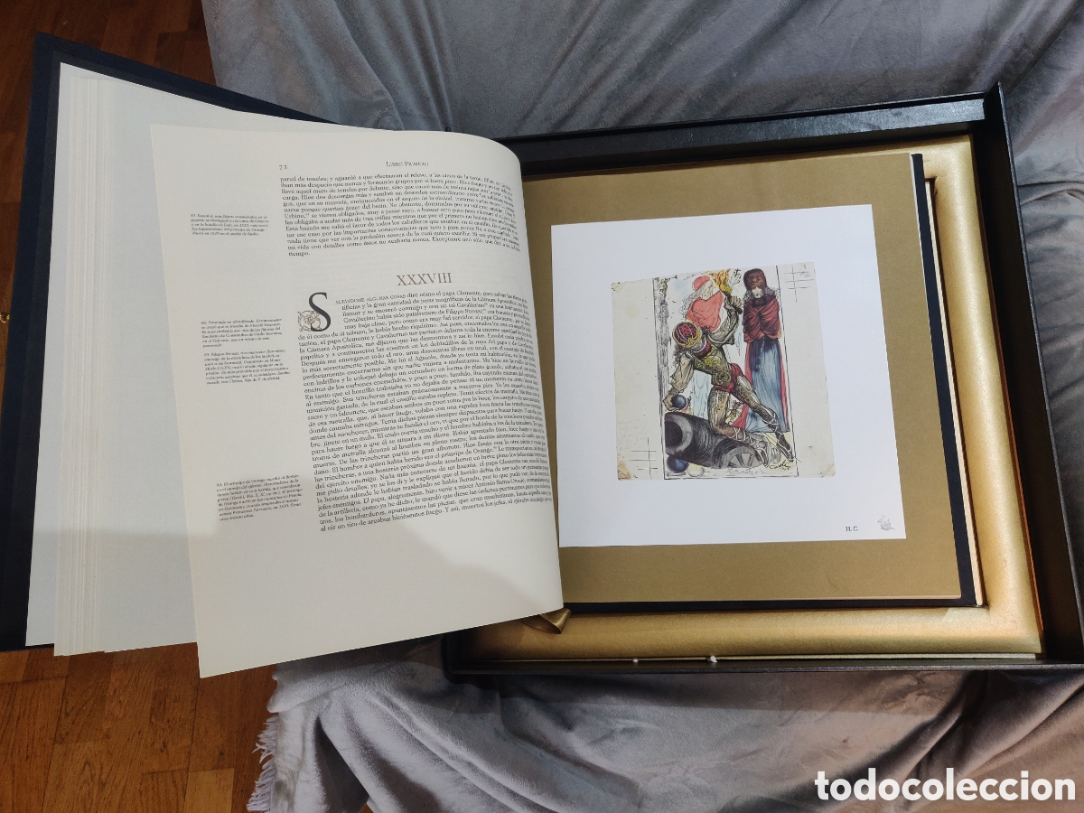 Otros objetos de arte: Autobiograf&iacute;a de CELLINI ilustrada por DAL&Iacute; - Foto 3