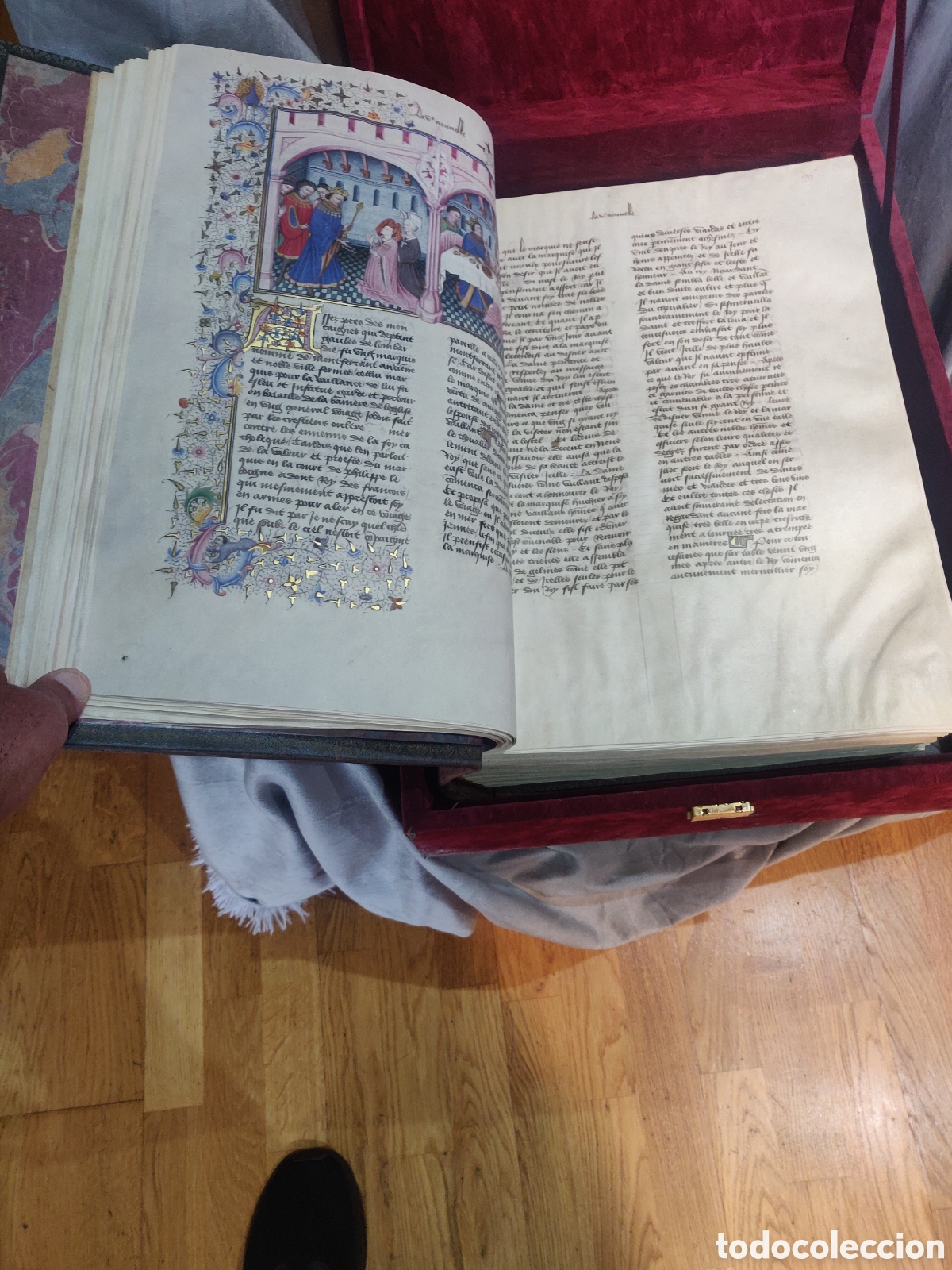 Otros objetos de arte: EL DECAMER&Oacute;N de BOCCACCIO, siglo XV. Ed. Scriptorium - Foto 3