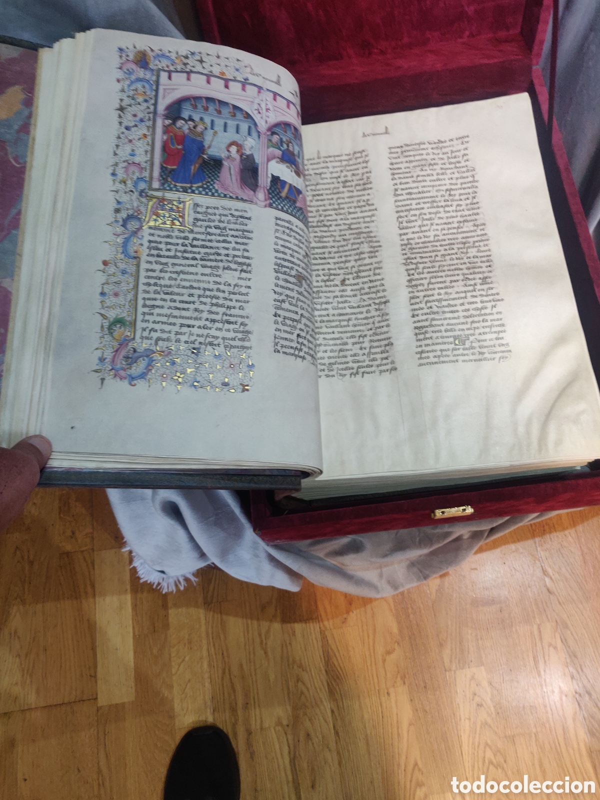 Otros objetos de arte: EL DECAMER&Oacute;N de BOCCACCIO, siglo XV. Ed. Scriptorium - Foto 4