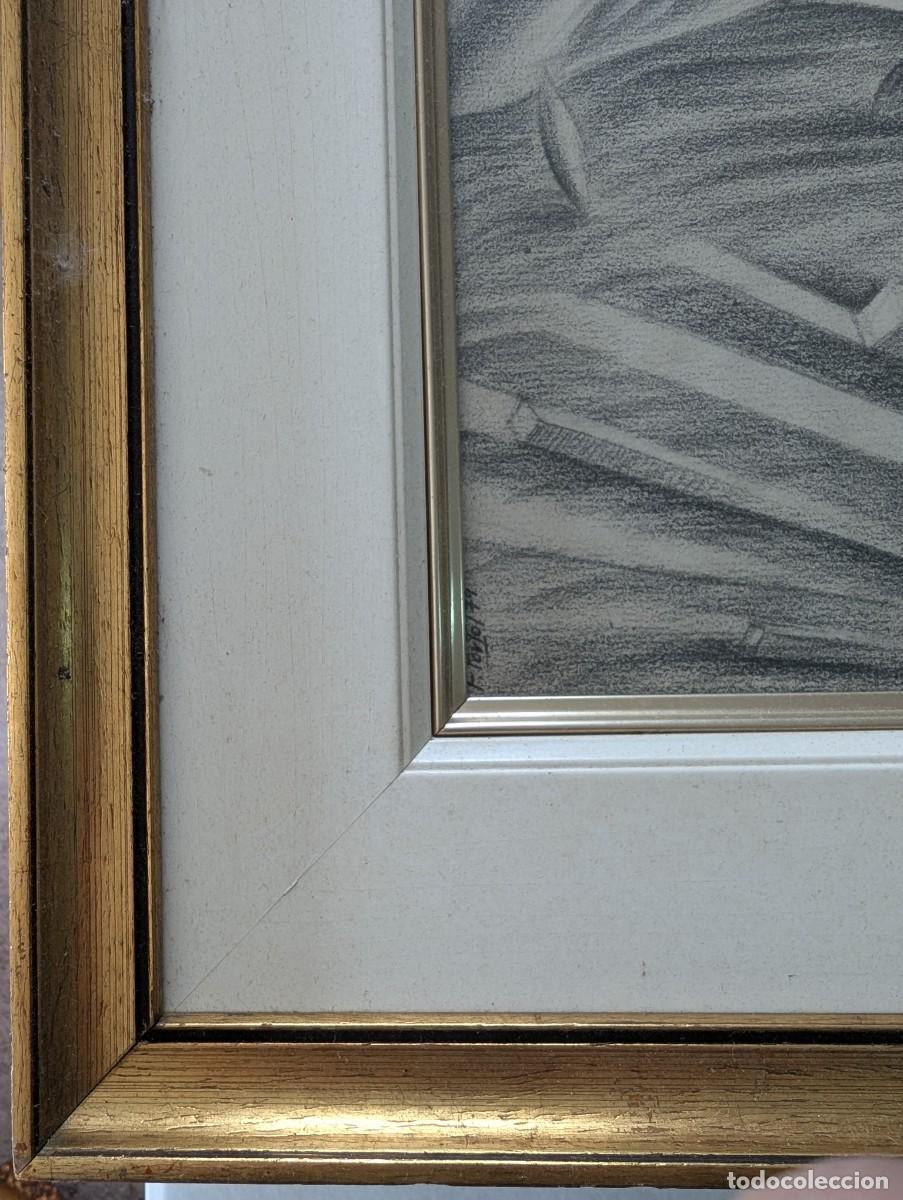 Otros objetos de arte: L&aacute;mina al carboncillo - Foto 7