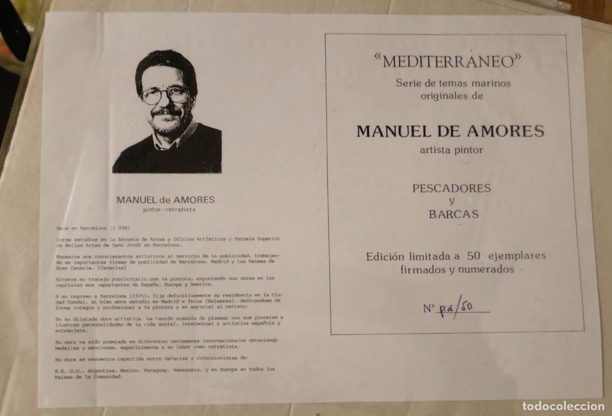 Otros objetos de arte: Retrato Manuel de Amores - Foto 2