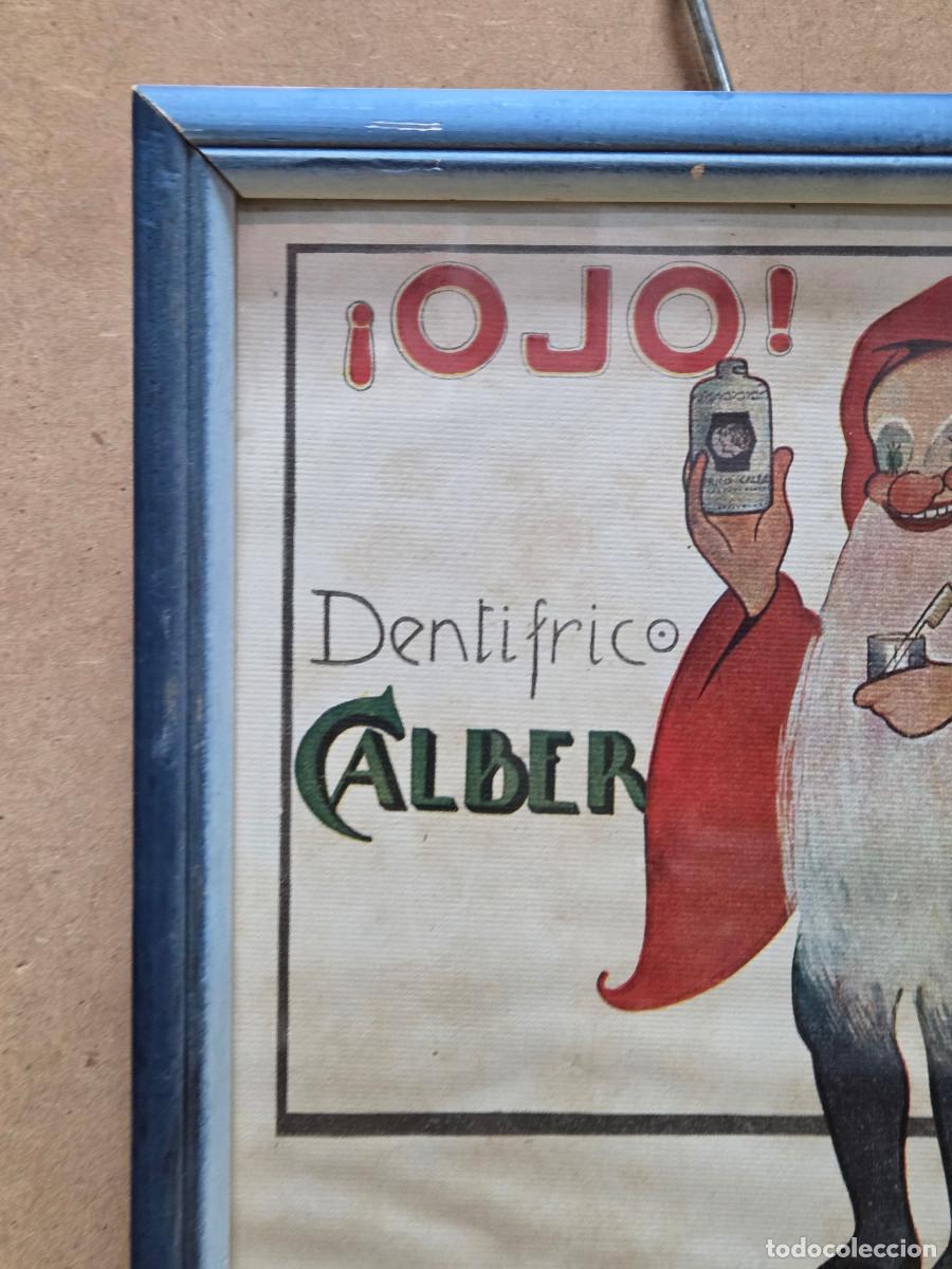 Otros objetos de arte: cuadro con cartel antiguo de pasta dentrifica - Foto 2