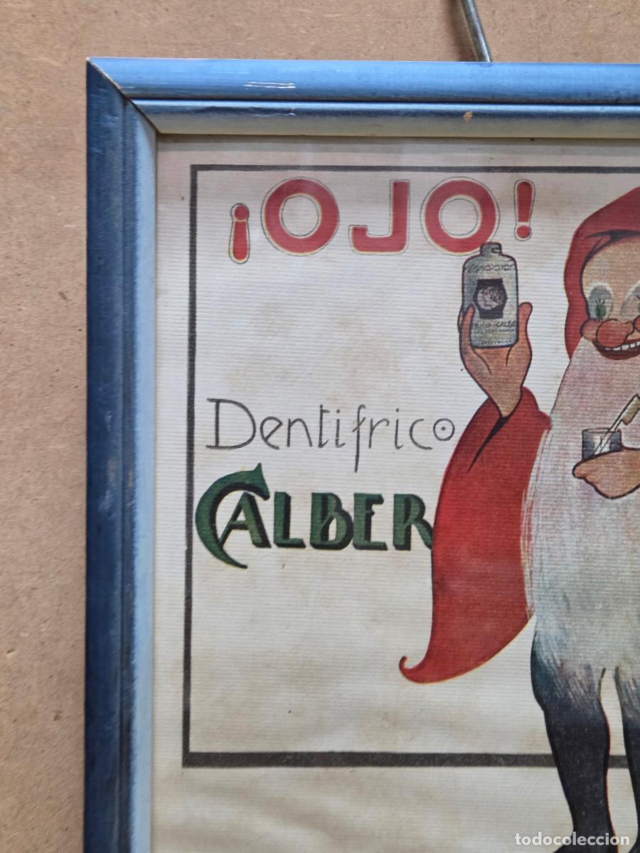 Otros objetos de arte: cuadro con cartel antiguo de pasta dentrifica - Foto 4