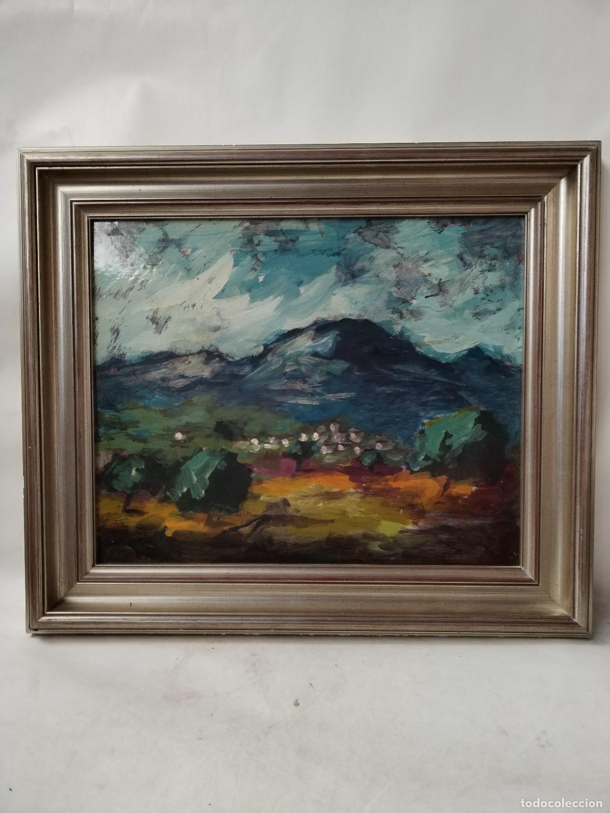Otros objetos de arte: cuadro paisaje lamina table - Foto 6