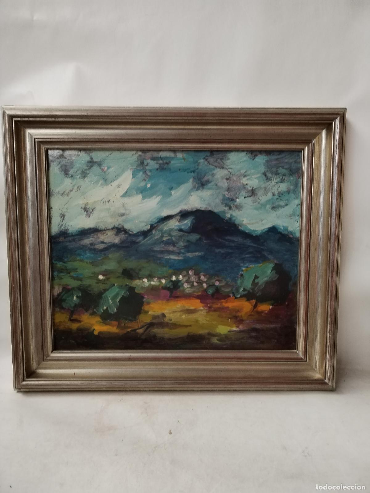 Otros objetos de arte: cuadro paisaje lamina table - Foto 1