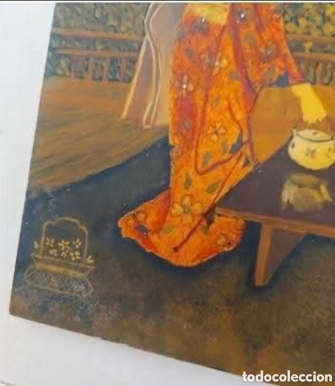 Otros objetos de arte: Jap&oacute;n Seda 50 Pan Oro - Foto 4