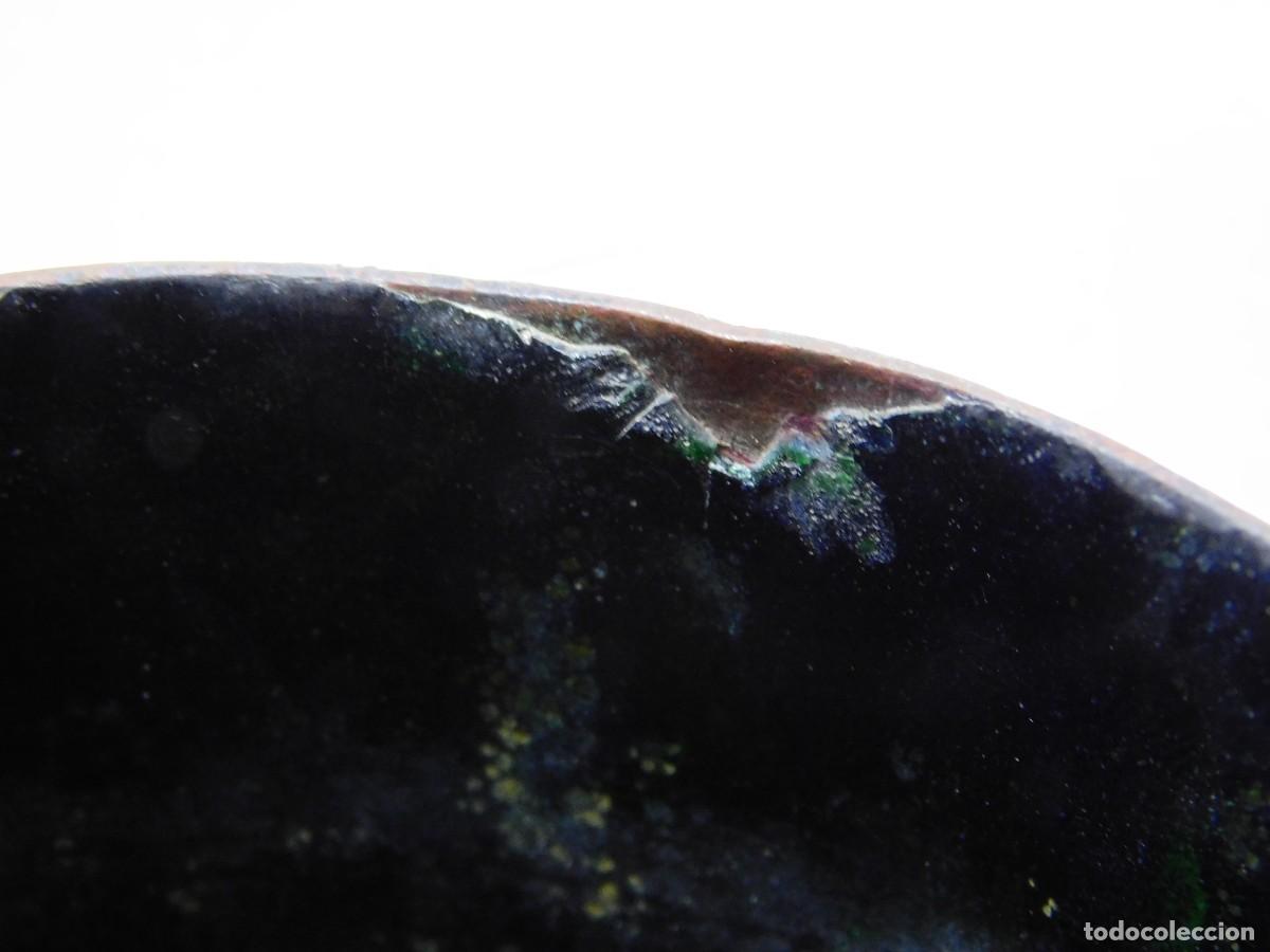 Otros objetos de arte: JARRON DE COBRE ESMALTADO - P. R. FRANCESCH - Foto 12