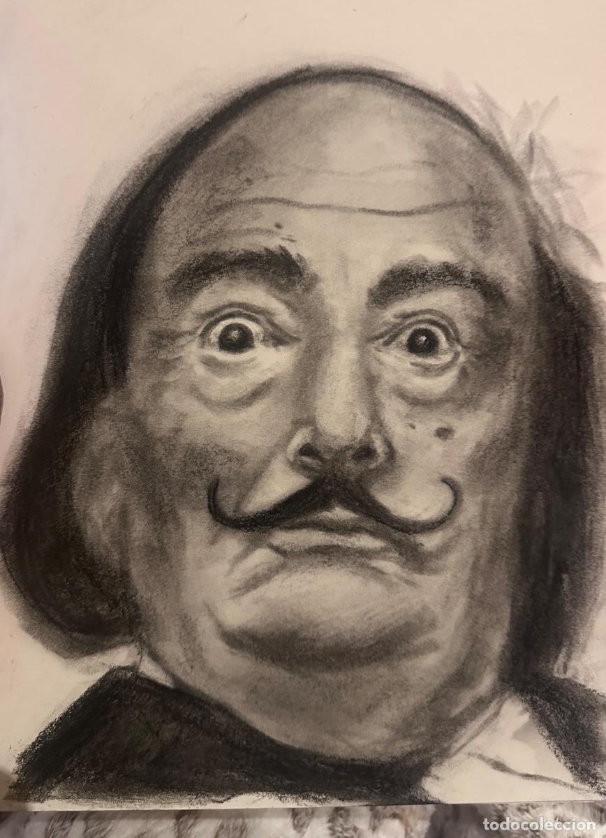 Otros objetos de arte: Retrato a l&aacute;piz de Salvador Dal&iacute; - Foto 1