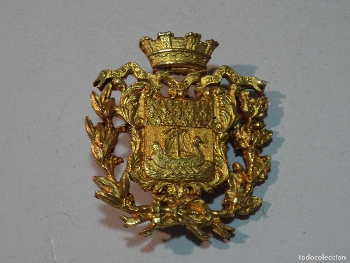 Otros objetos de arte: (M) CHAPA MEDALLA, ESCUDO HER&Aacute;LDICO - Foto 1