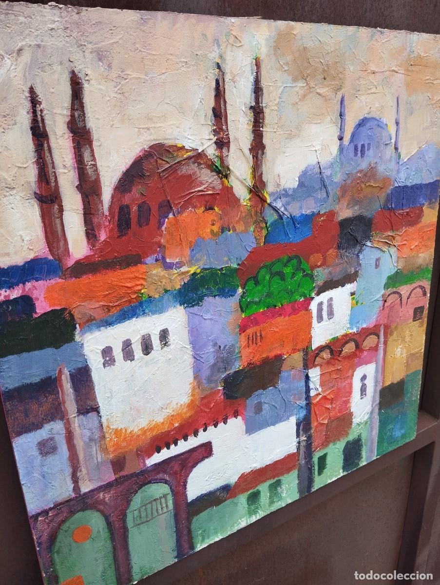 Otros objetos de arte: Cuadro pintado sobre tablero - Foto 2