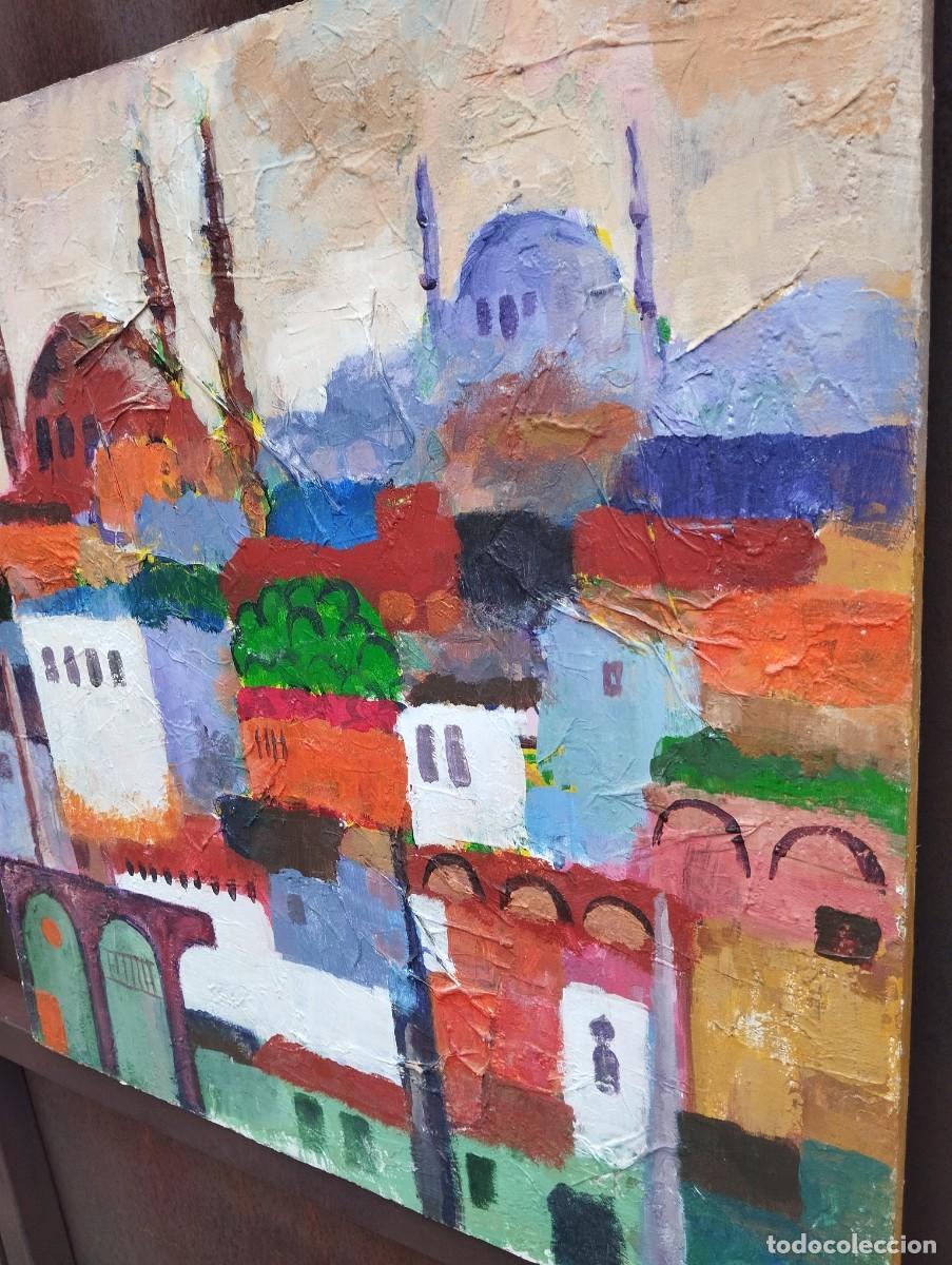 Otros objetos de arte: Cuadro pintado sobre tablero - Foto 3