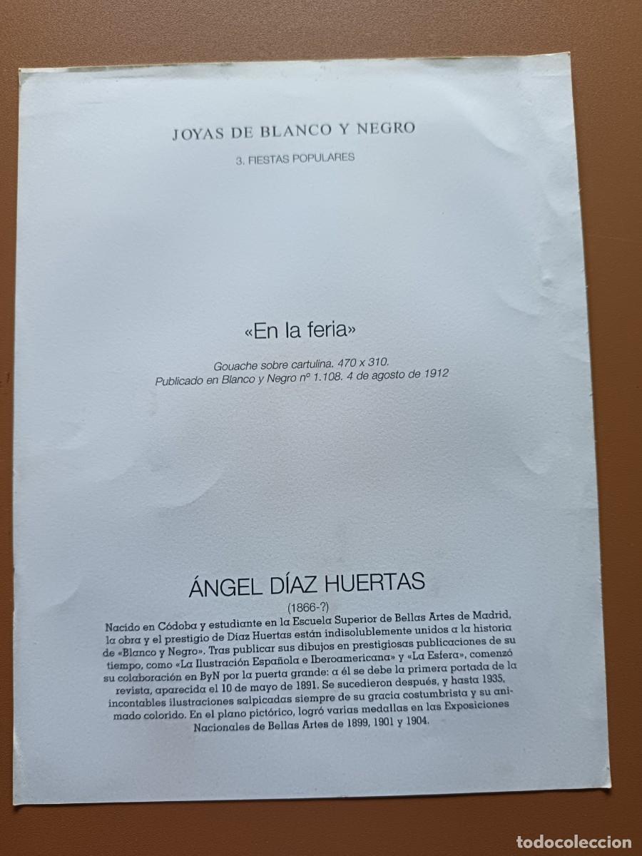 Otros objetos de arte: L&Aacute;MINA: EN LA FERIA. BLANCO Y NEGRO - Foto 2