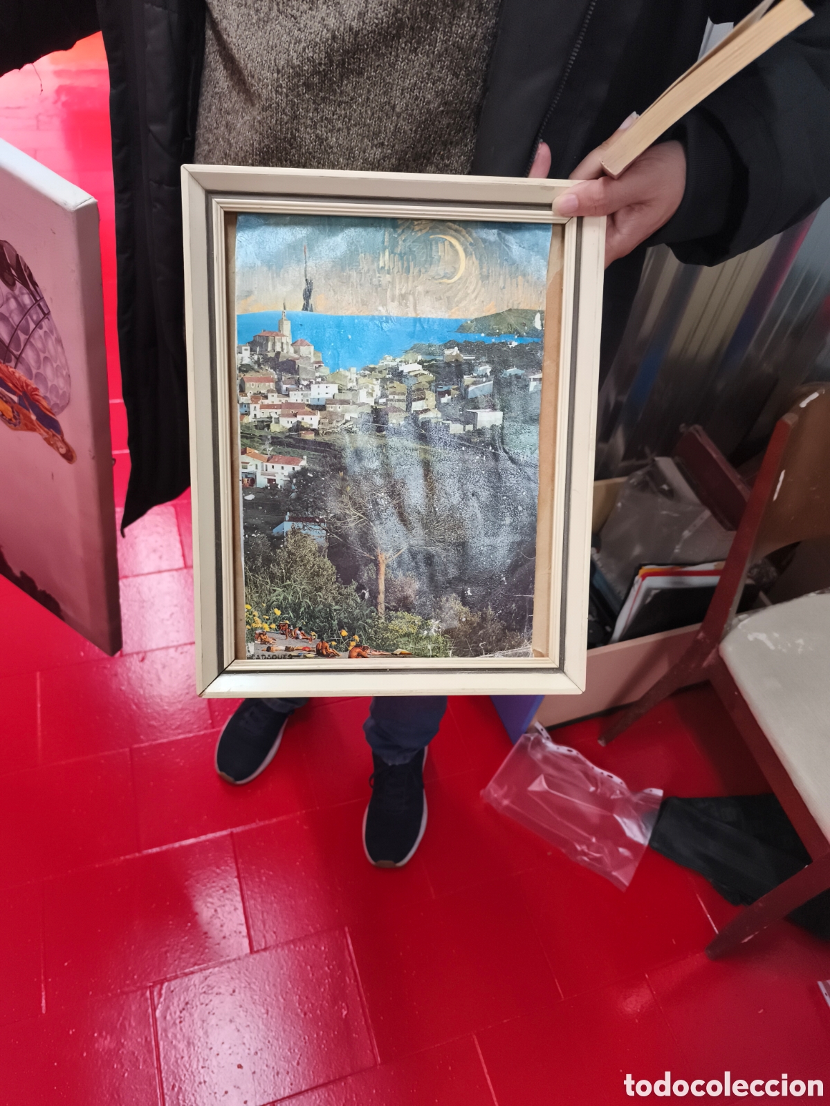 Otros objetos de arte: Collage Alejandro Gonz&aacute;lez Zapatero - Foto 1