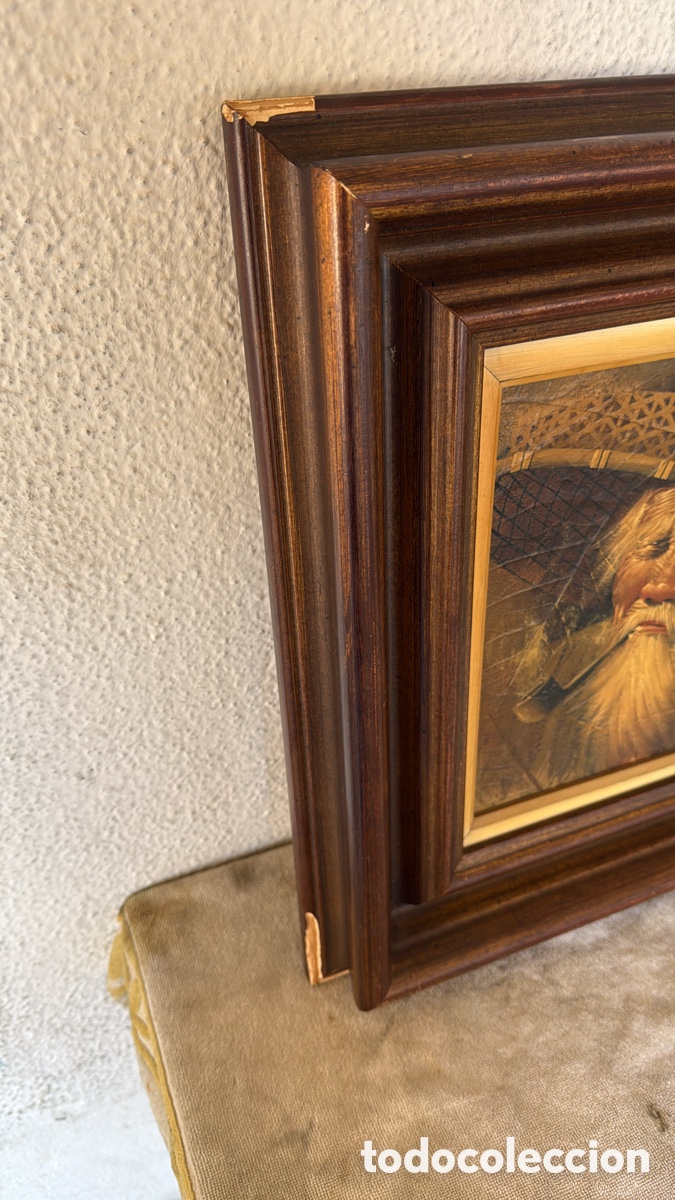 Otros objetos de arte: CUADRO ANCIANO ORIENTAL - Foto 3