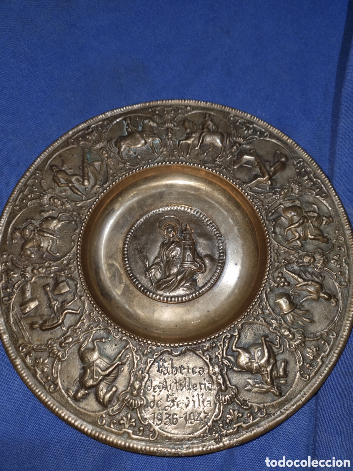 Otros objetos de arte: PIEZA DE BRONCE. FCA DE ARTILLER&Iacute;A - Foto 1
